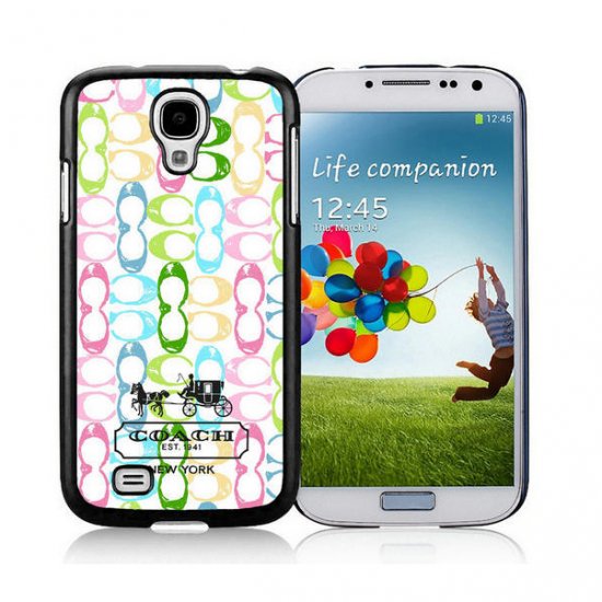 Coach Logo Monogram Multicolor Samsung Galaxy S4 9500 AUS - Click Image to Close